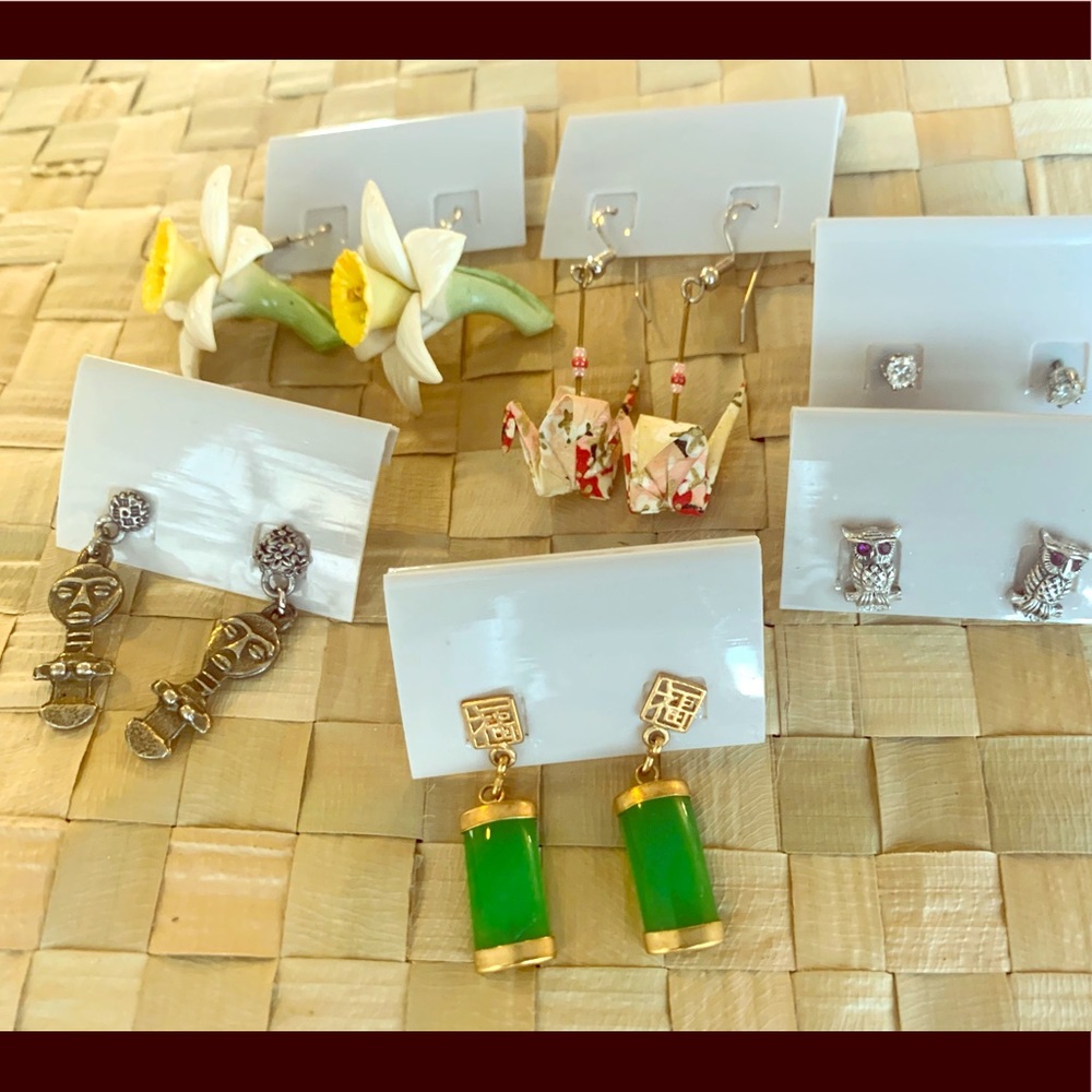 Around The World Earring Bundle 6 Pairs